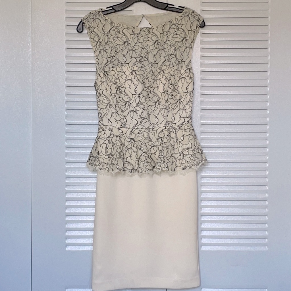 Alice+Olivia Peplum Dress